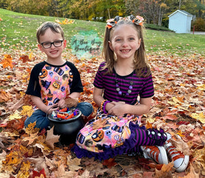 Trick or Treats Raglan Tee