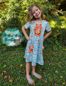 Pumpkin Spice Tunic Dress