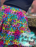 Load image into Gallery viewer, Neon Leopard Skort
