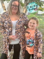 Load image into Gallery viewer, Halloween Rainbows Kid Cardigan
