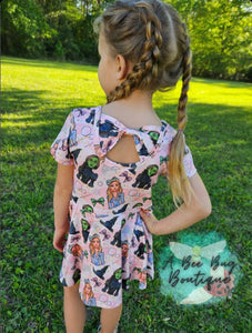 Popular Bow Back Peplum