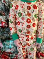 Load image into Gallery viewer, Holiday Donuts Pj Set
