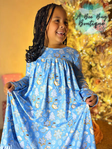 Blue Sugar Cookies Nightgown