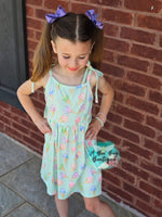 Load image into Gallery viewer, Sweet Scoops Tie Shoulder Dress
