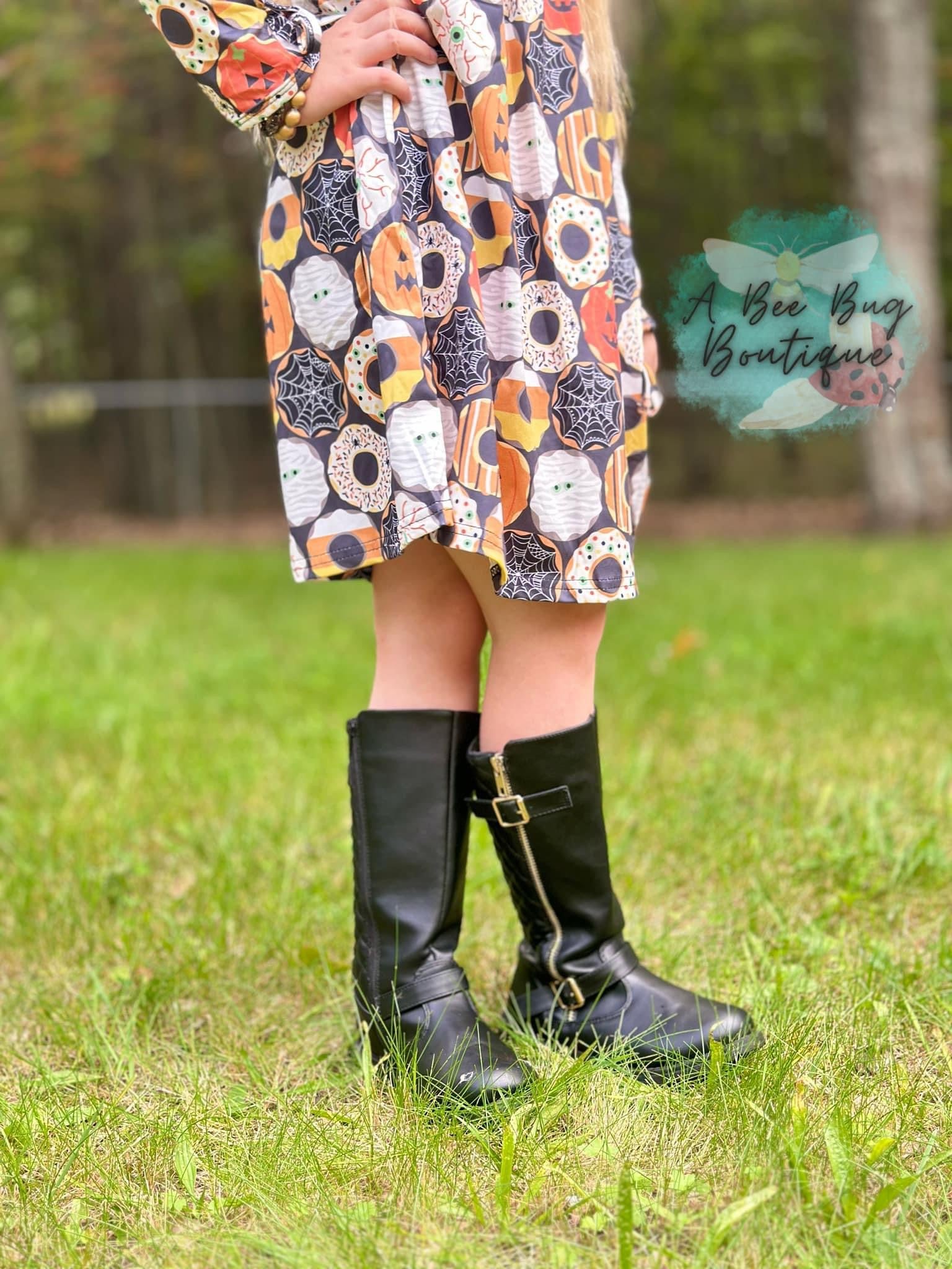 Halloween Donuts Dress