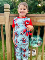 Load image into Gallery viewer, Spidey Crew Unisex Pajama set
