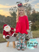 Load image into Gallery viewer, Wonderland Santa Double Flares
