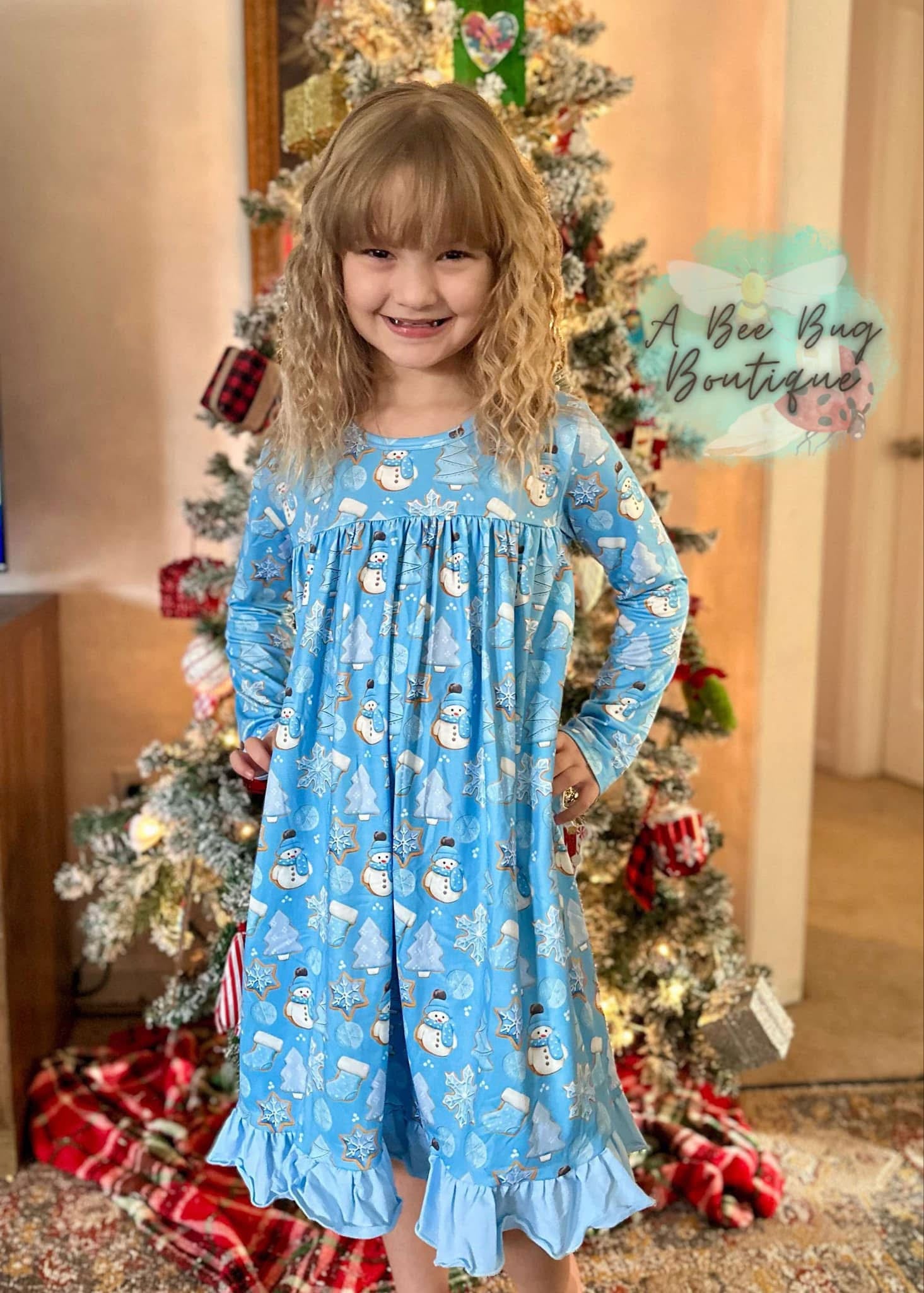 Blue Sugar Cookies Nightgown