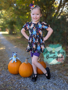 Witchy Pups Tunic Top