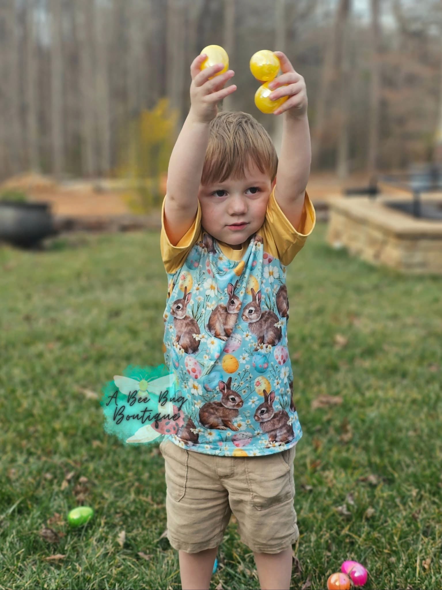 Hoppity Raglan Tee