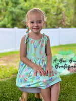 Load image into Gallery viewer, Sweet Scoops Tie Shoulder Dress
