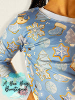 Load image into Gallery viewer, Blue Sugar Cookies Pj Set
