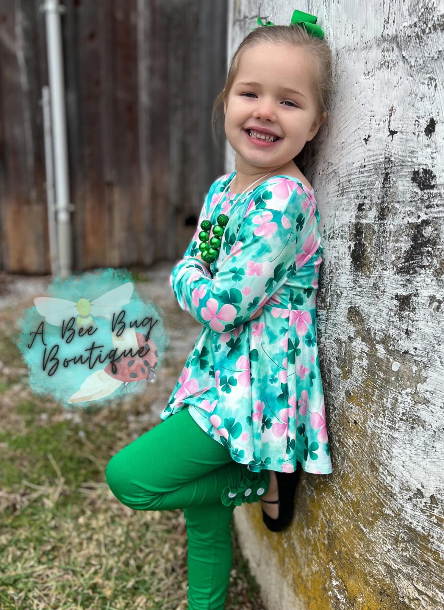 Shamrock Beauty Peplum