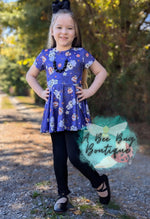 Load image into Gallery viewer, Spooky Bubu Peplum Top
