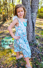 Load image into Gallery viewer, Spring Sage Floral Maxi Dress
