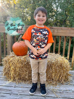 Load image into Gallery viewer, Halloween Train Raglan
