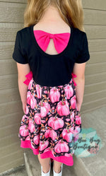 Load image into Gallery viewer, Blushing Pumpkins Bow Back Dress
