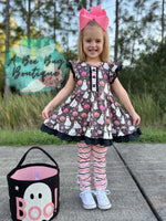 Load image into Gallery viewer, Happy Haunting Leggings Set
