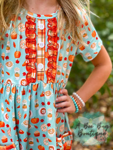 Pumpkin Spice Tunic Dress