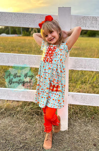 Pumpkin Spice Tunic Dress