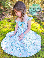 Load image into Gallery viewer, Spring Sage Floral Maxi Dress

