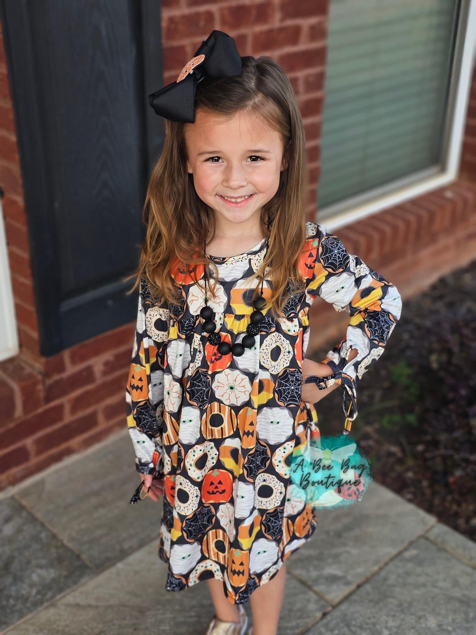 Halloween Donuts Dress