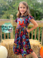 Load image into Gallery viewer, Glowing Gourds Vintage Dress
