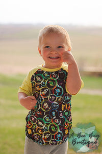 Pika Bubbles Raglan Tee