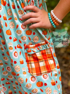 Pumpkin Spice Tunic Dress