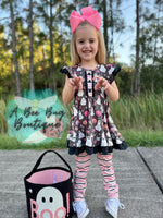 Load image into Gallery viewer, Happy Haunting Leggings Set
