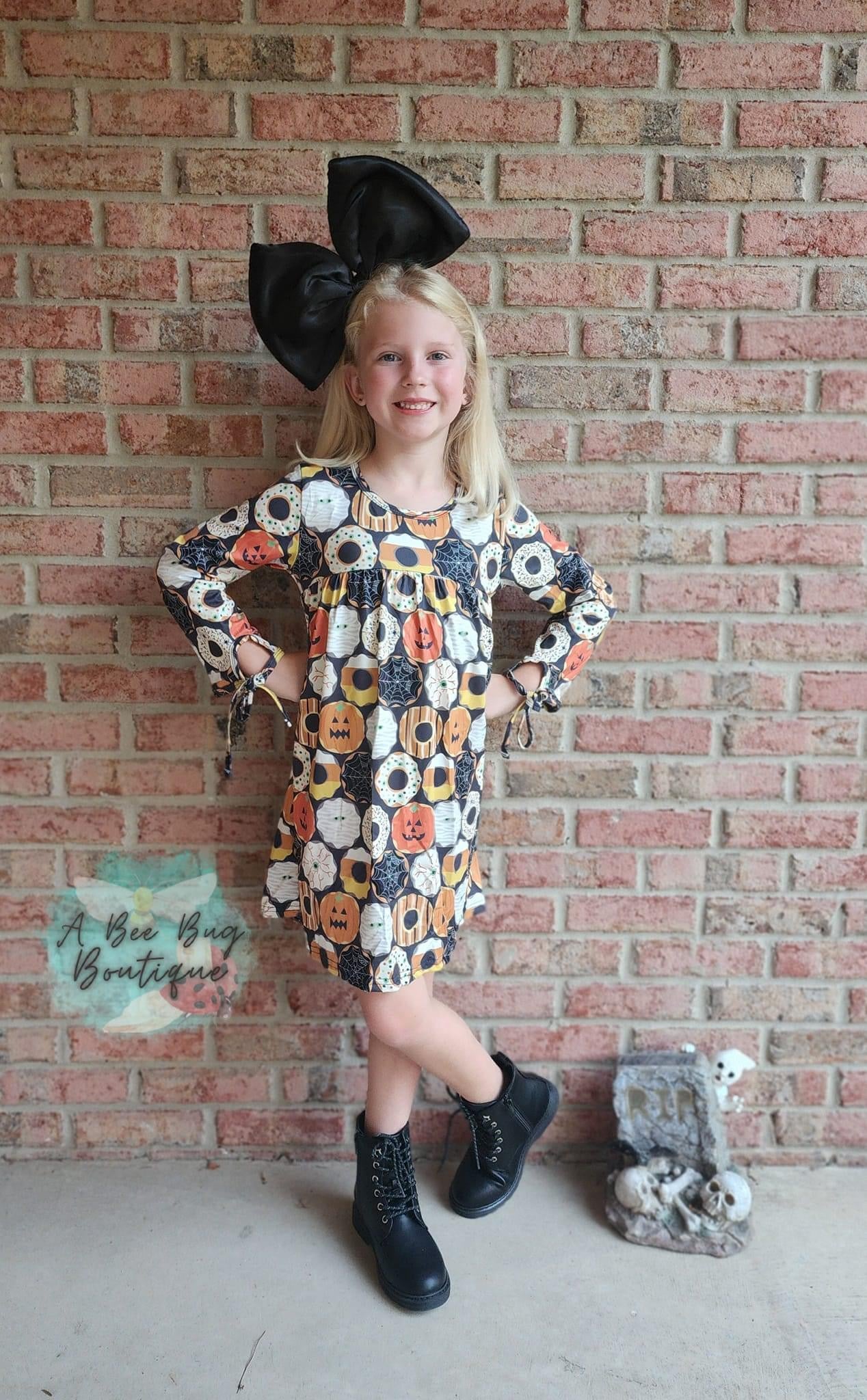 Halloween Donuts Dress