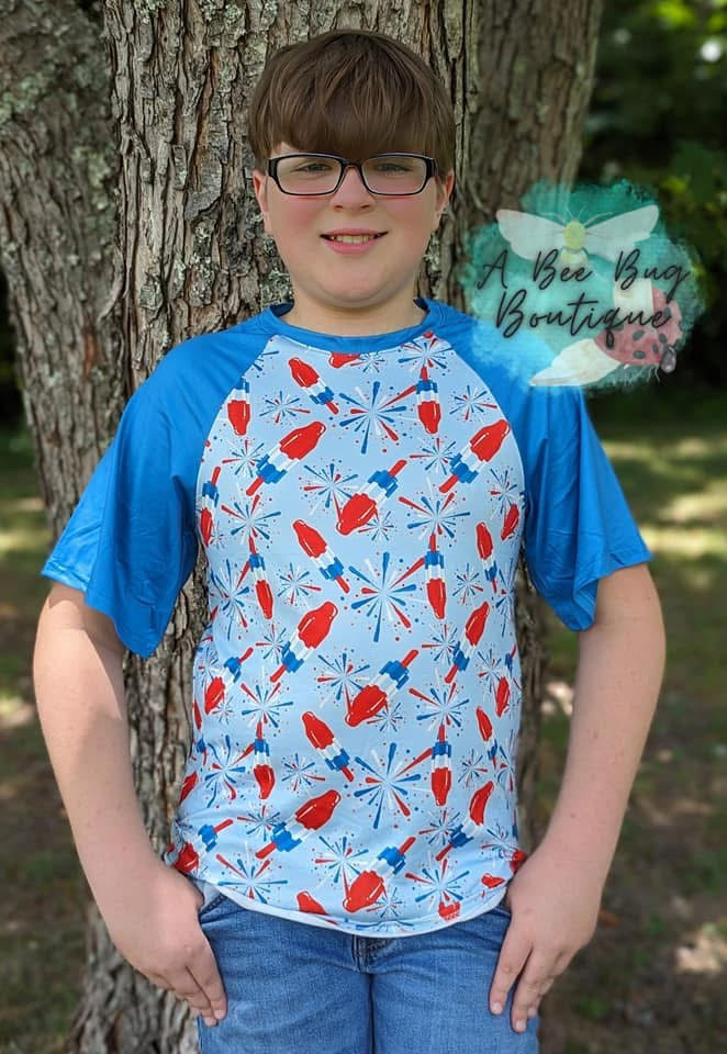 Bomb Pops Raglan Tee