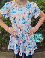 Load image into Gallery viewer, Magical Freeze Bow Back Peplum
