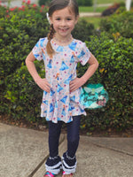 Load image into Gallery viewer, Magical Freeze Bow Back Peplum
