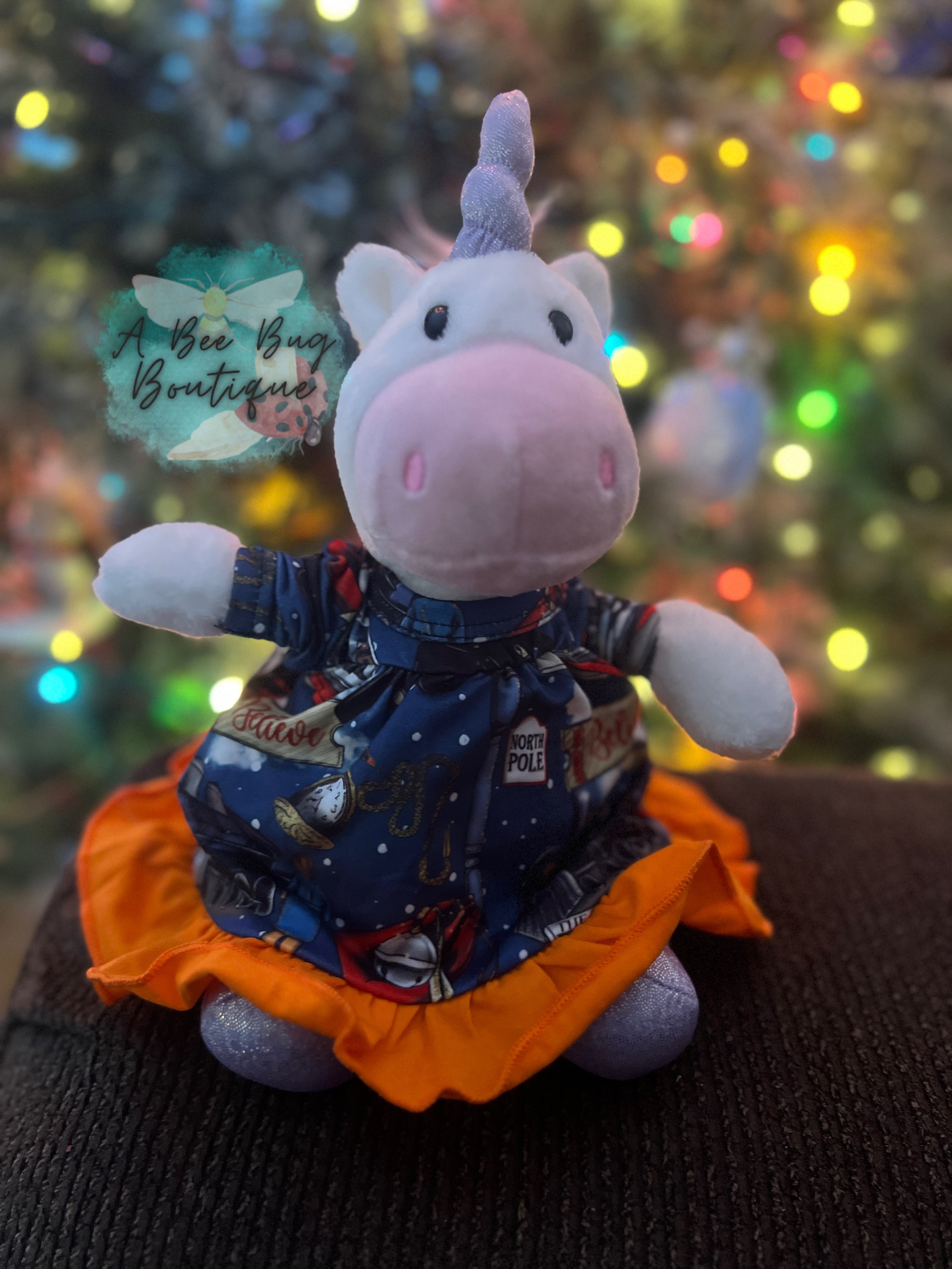 Christmas Express Dolly Gown