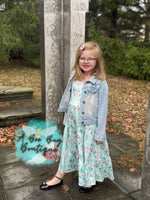 Load image into Gallery viewer, Spring Sage Floral Maxi Dress
