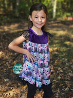 Load image into Gallery viewer, Enchanted Spiderwebs Velvet Tunic
