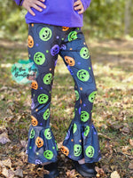 Load image into Gallery viewer, Pumpkin Pails Flare Pants
