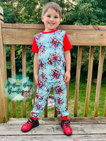 Load image into Gallery viewer, Spidey Crew Unisex Pajama set
