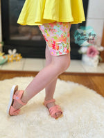 Load image into Gallery viewer, Tropical Blooms Button Shorts
