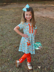 Pumpkin Spice Tunic Dress