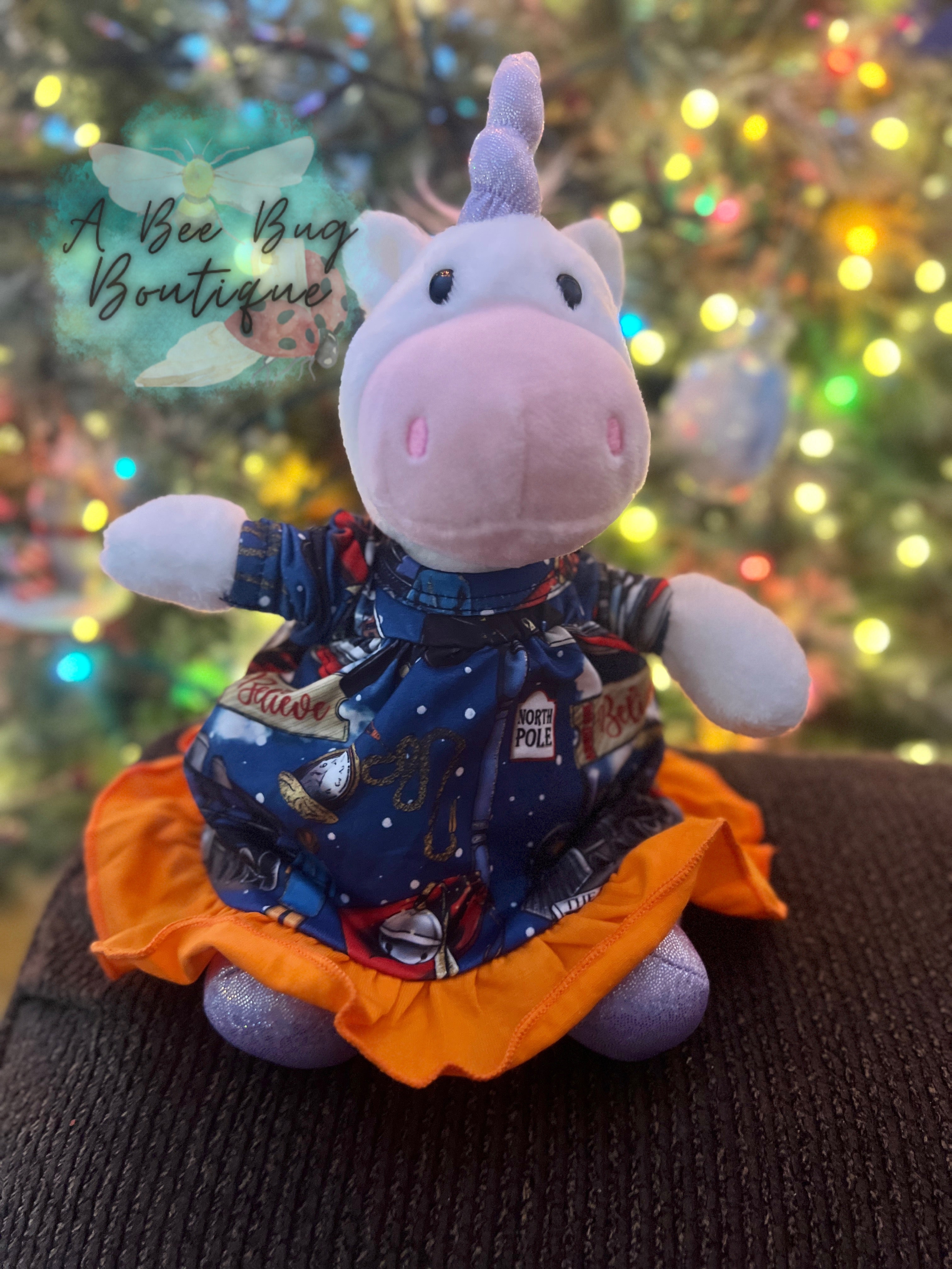 Christmas Express Dolly Gown