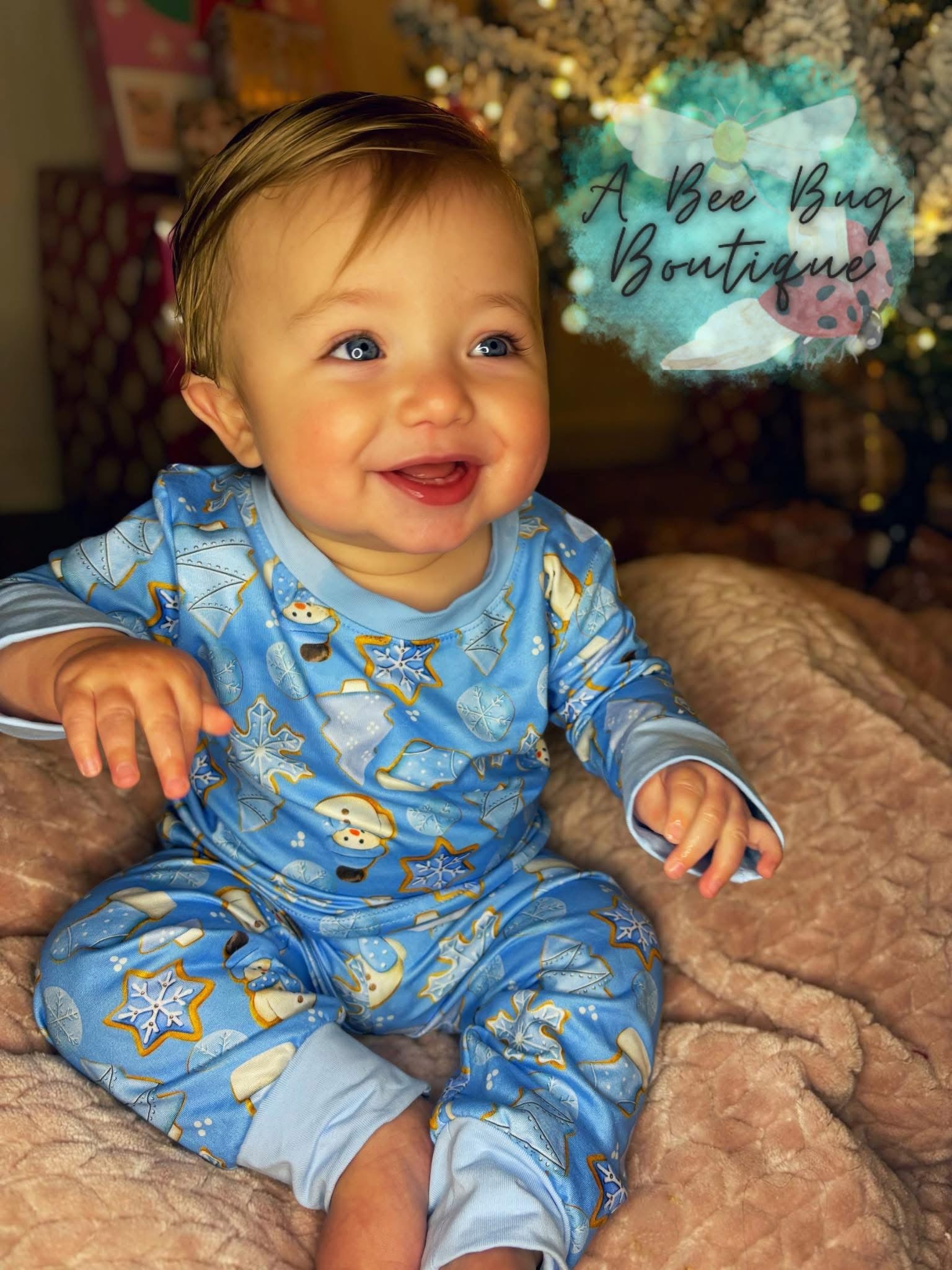 Blue Sugar Cookies Pj Set