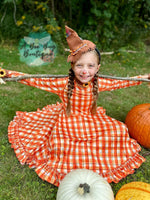 Load image into Gallery viewer, Harvest Plaid Twirl Dress
