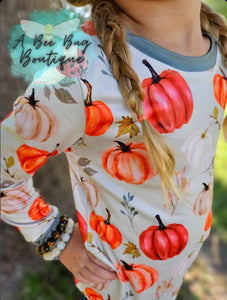 Olive Pumpkin Unisex Top