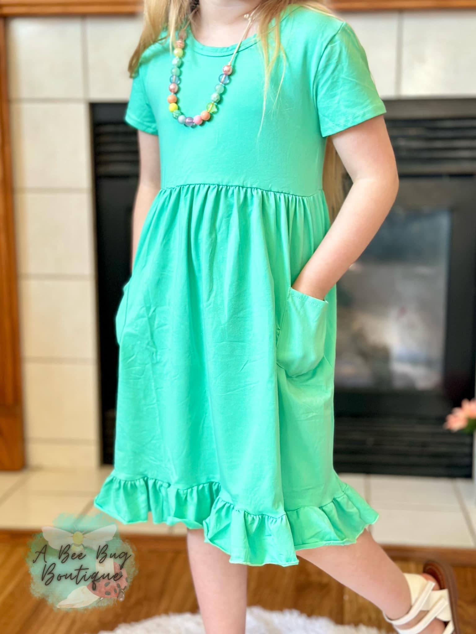 Mint Pocket Dress