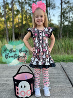 Load image into Gallery viewer, Happy Haunting Leggings Set
