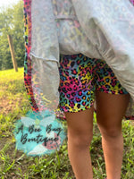 Load image into Gallery viewer, Neon Leopard Skort
