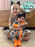Load image into Gallery viewer, Spooky Sweets Bamboo Zippy Pjs
