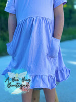 Load image into Gallery viewer, Lavender Pocket Dress
